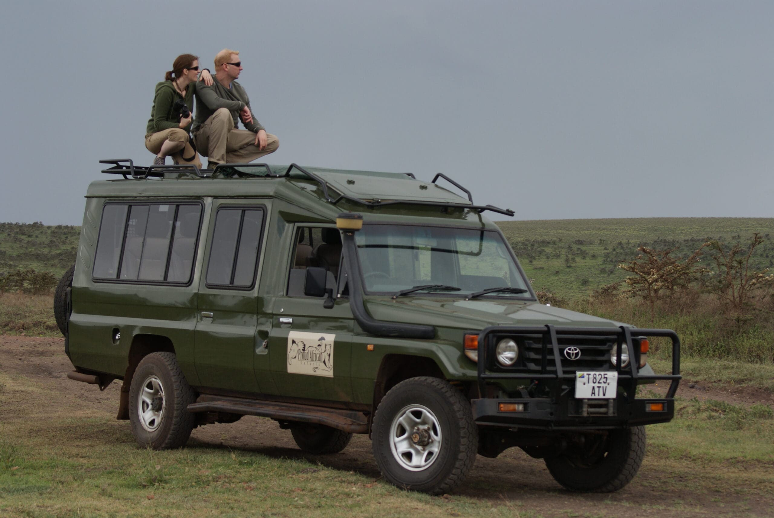 Tanzania Safari - Proud African Safaris Vehicle