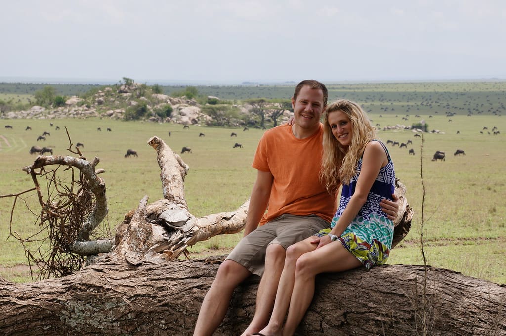 Enjoying their Tanzania Safari